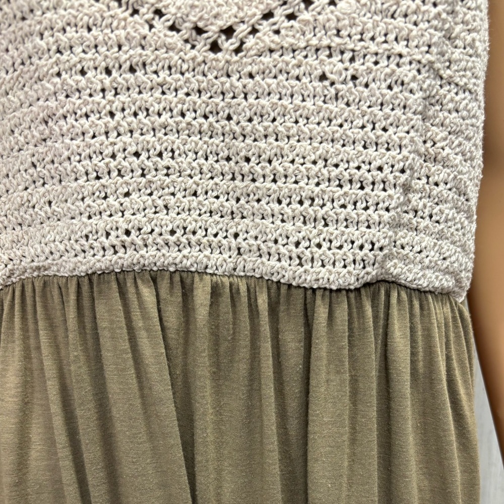 Cal Style Crochet Top Maxi Dress - Picture 3 of 8